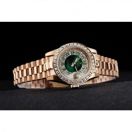 Rolex Datejust RL39 Green Dial 28mm