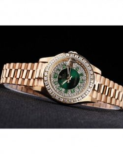 Rolex Datejust RL39 Green Dial 28mm5