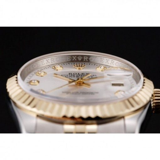 Rolex Datejust SRL10 Superclone 36mm White Dial