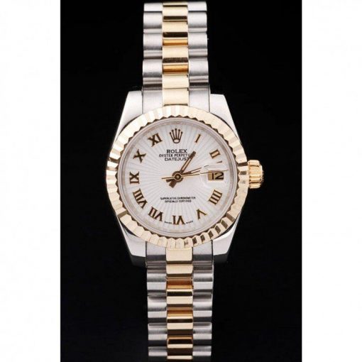 Rolex Datejust SRL104 Superclone White Dial 26mm