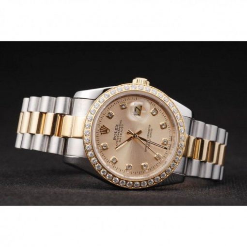 Rolex Datejust SRL40 Superclone Gold Dial 36mm