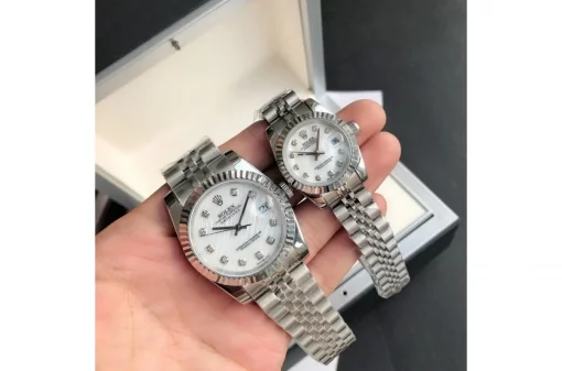 Rolex Datejust SS/SS Replica 36/28mm Jub White/Dial