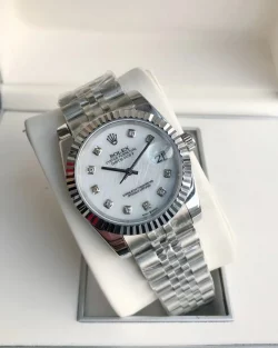 Rolex Datejust SS SS Replica 36 28mm Jub White Dial3