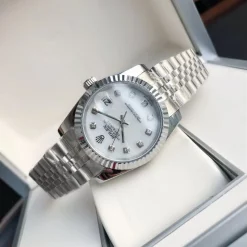 Rolex Datejust SS SS Replica 36 28mm Jub White Dial5