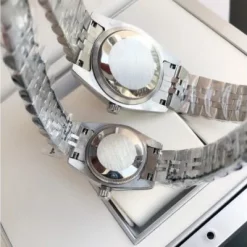 Rolex Datejust SS3628 – Pink Dial with Diamond Markers 8