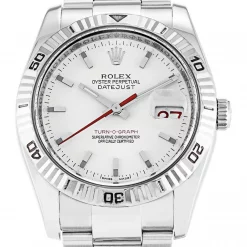 Rolex Datejust Turn-O-Graph 116264 White Dial