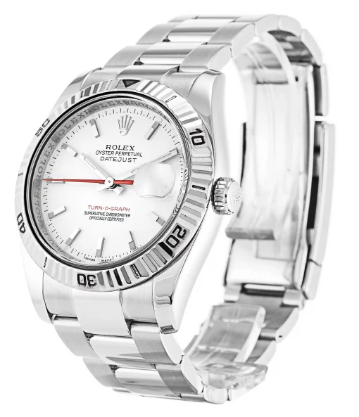 Rolex Datejust Turn-O-Graph 116264 White Dial