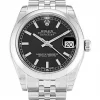 Rolex Lady-Datejust 79174 Mother of Pearl Black Dial
