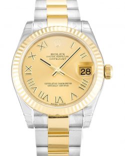 Rolex Lady-Datejust 178273 Replica Champagne Dial 31mm
