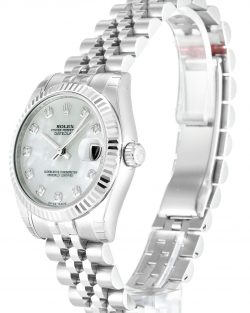Rolex Lady-Datejust 178274 Mother of Pearl 31mm White Dial