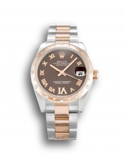 Rolex Lady-Datejust 178341 Replica 31mm Chocolate Dial