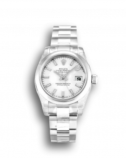Rolex Lady-Datejust 179160 Replica 26mm Silver Dial