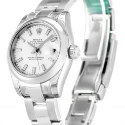 Rolex Lady-Datejust 179160 Replica 26mm Silver Dial