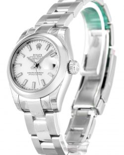 Rolex Lady-Datejust 179160 Replica 26mm Silver Dial
