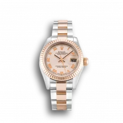 Rolex Lady-Datejust 179171 Replica 26mm Rose Dial