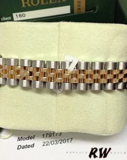 Rolex Lady Datejust 179173 2 Replica 26mm Champagne Dial