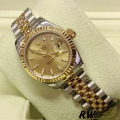 Rolex Lady Datejust 179173 2 Replica 26mm Champagne Dial