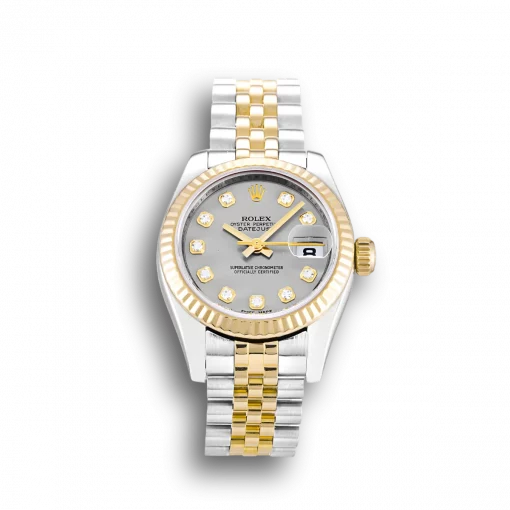 Rolex Lady-Datejust 179173 Replica 26mm Silver Dial