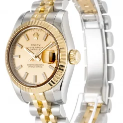Rolex Lady-Datejust 179173 Replica Champagne Dial 26mm