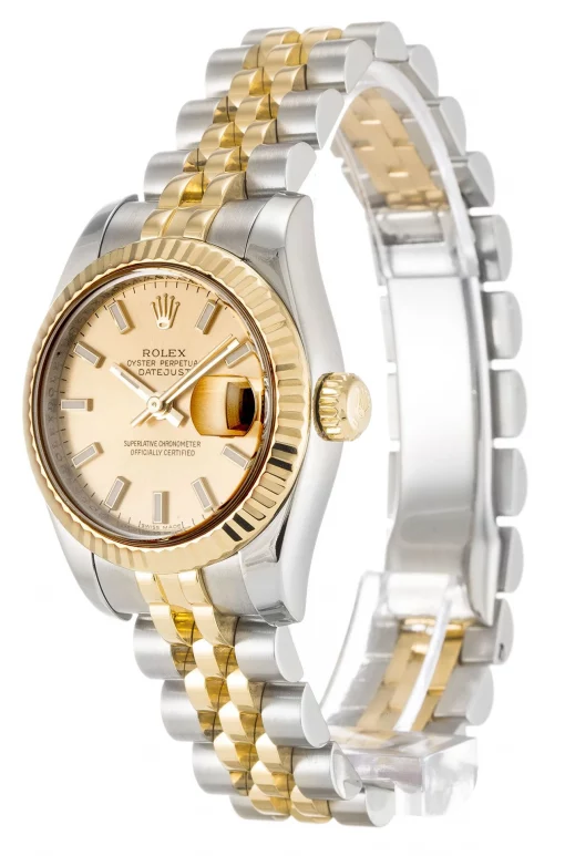 Rolex Lady-Datejust 179173 Replica Champagne Dial 26mm