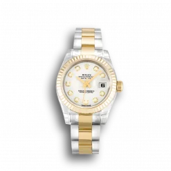 Rolex Lady-Datejust 179173 White Dial