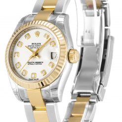 Rolex Lady Datejust 179173 White Dial