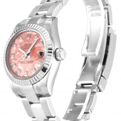 Rolex Lady-Datejust 179174 Replica 26mm Gold Dust – Pink Dial