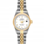 Rolex Lady-Datejust 69173 Replica 26mm White Dial