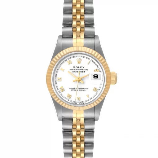 Rolex Lady-Datejust 69173 Replica 26mm White Dial