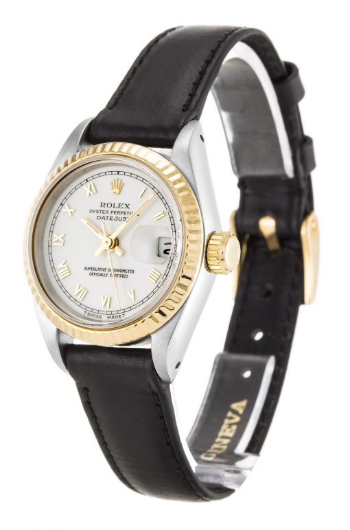 Rolex Lady-Datejust 69173 Replica 26mm White Dial