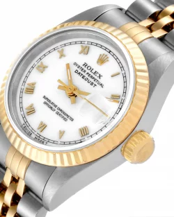 Rolex Lady Datejust 69173 Replica 26mm White Dial4