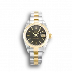 Rolex Lady-Datejust 69173 Replica Black Dial 26mm