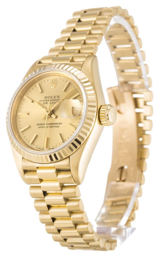 Rolex Lady-Datejust 69178 Replica 26mm Champagne Dial