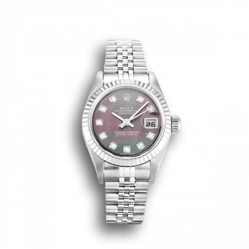 Rolex Lady-Datejust 79174 Mother of Pearl Black Dial