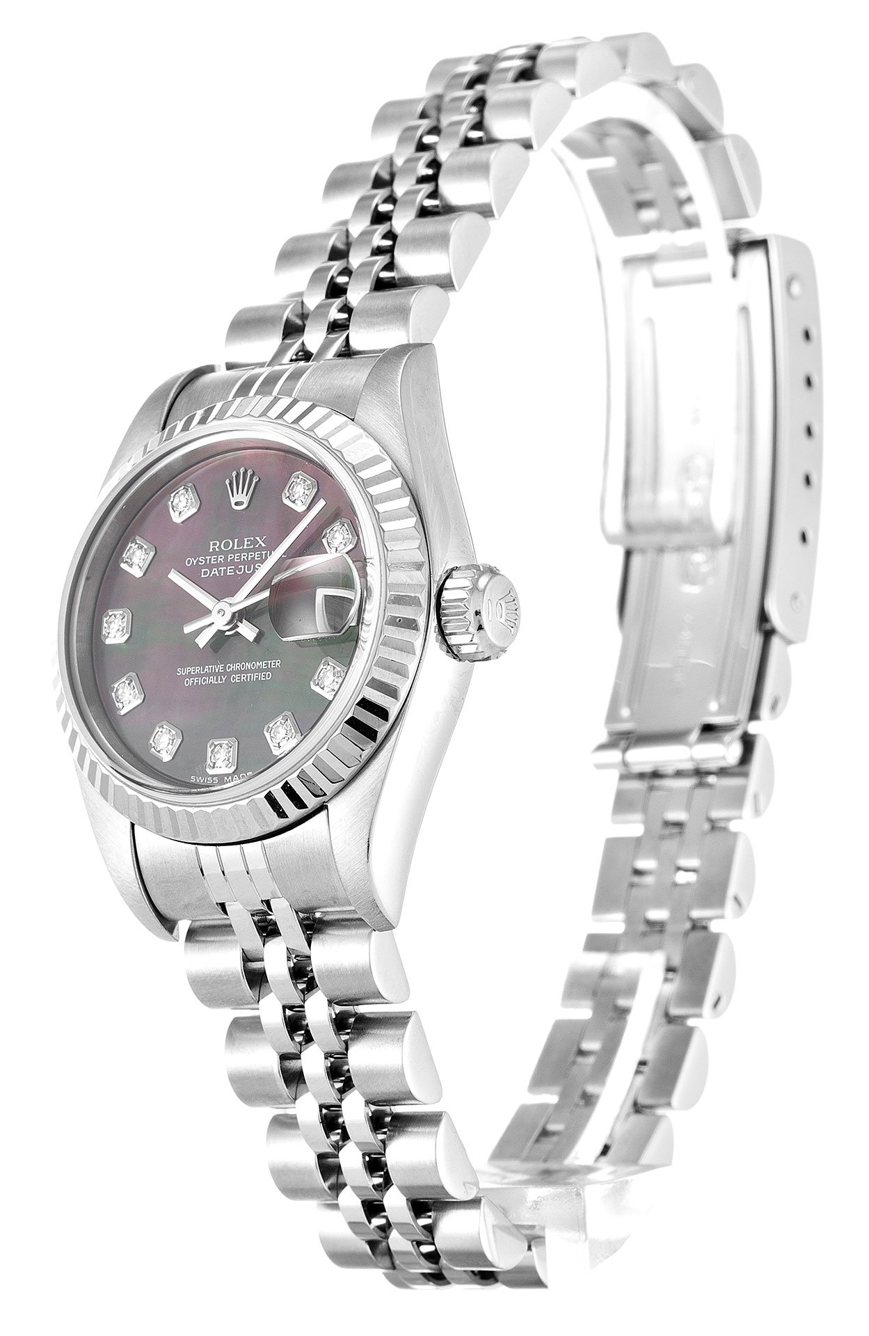Rolex Lady Datejust 79174 Mother of Pearl Black Dial Rolex Lady Datejust 79174 Mother of Pearl Black Dial