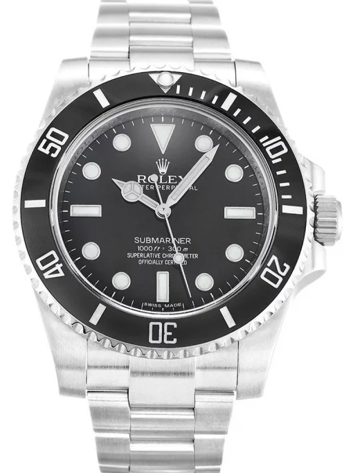 Rolex Submariner 114060 Replica 40mm Black Dial