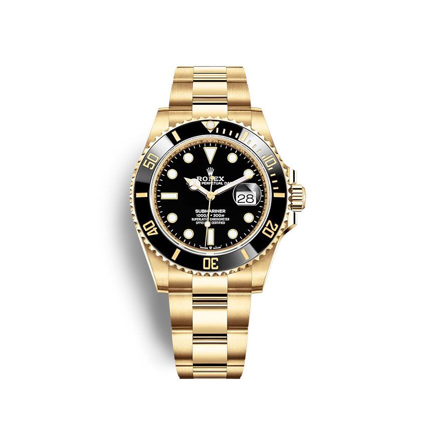 Rolex Submariner 116618LN Superclone Black Dial Gold Edition Rolex Submariner 116618LN Superclone Black Dial Gold Edition