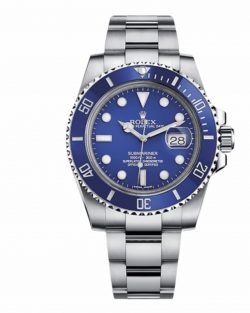 Rolex Submariner 116619LB Replica Blue Dial “Smurf”