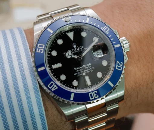 Rolex Submariner 126619LB “Cookie Monster” Superclone 41mm Black Dial