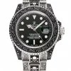 Rolex Submariner 621996 Replica Black Dial Nylon Strap