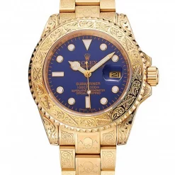 Rolex Submariner 1454089 Superclone Blue Dial Gold Plated