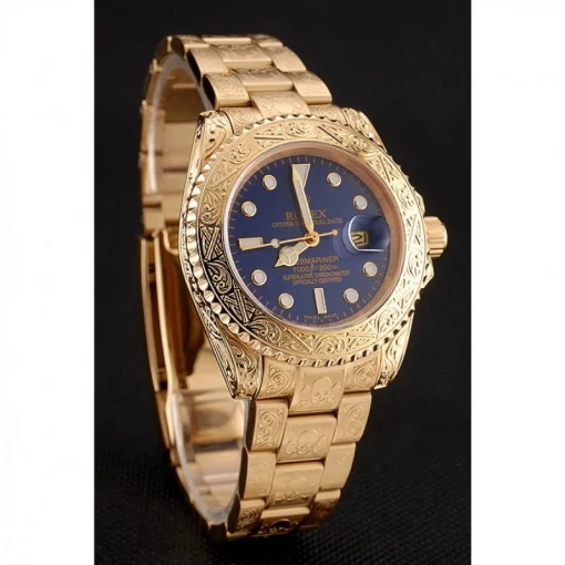 Rolex Submariner 1454089 Superclone Blue Dial Gold Plated