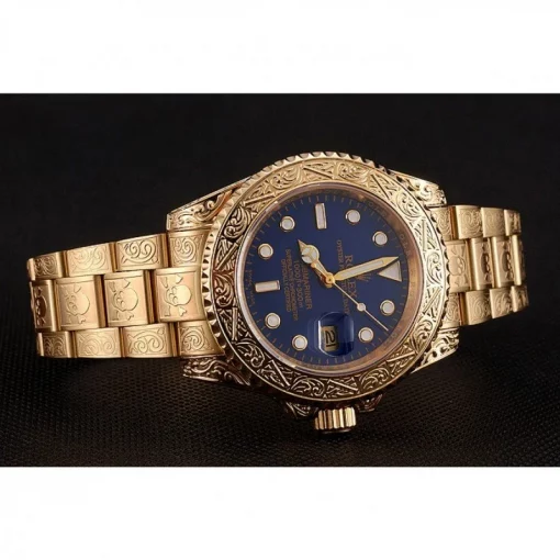 Rolex Submariner 1454089 Superclone Blue Dial Gold Plated