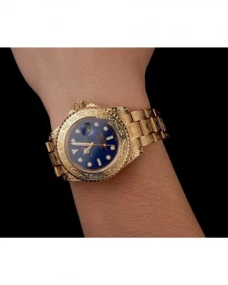 Rolex Submariner 1454089 Superclone Blue Dial Gold Plated