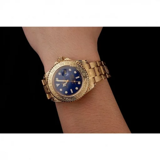 Rolex Submariner 1454089 Superclone Blue Dial Gold Plated