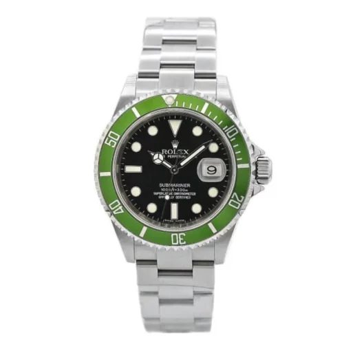 Rolex Submariner 16610LV Replica Black Dial Kermit Edition