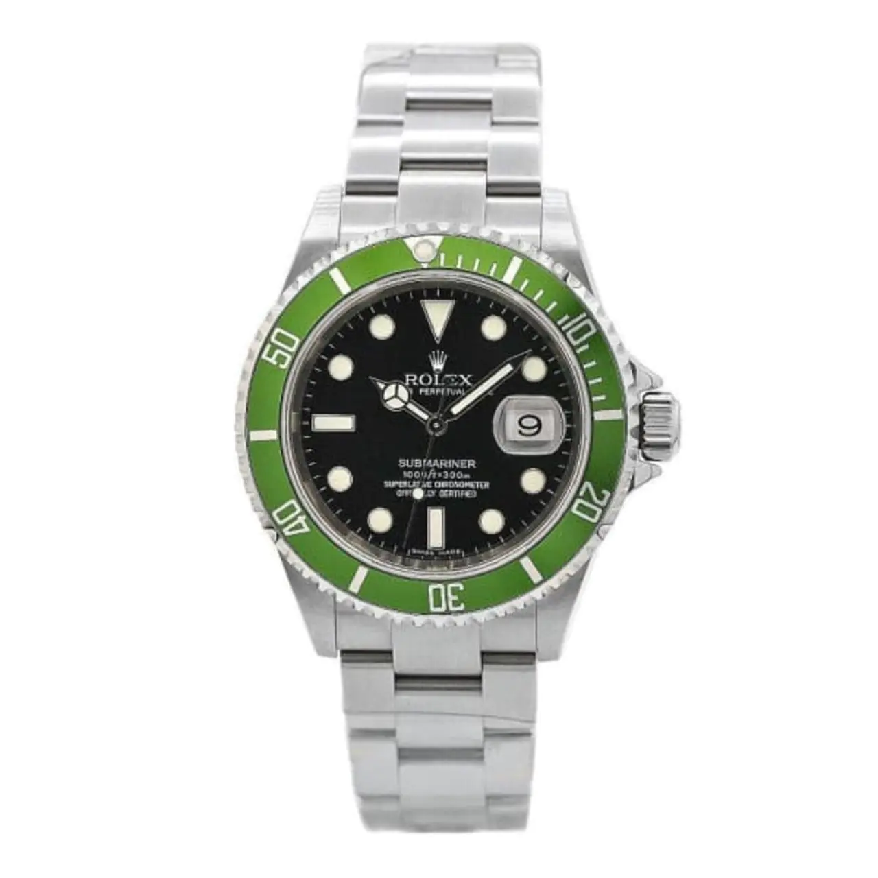 Rolex Submariner 16610LV Replica Black Dial Kermit Edition Rolex Submariner 16610LV Replica Black Dial Kermit Edition