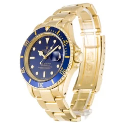 Rolex Submariner 16618LB Replica Blue Dial