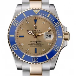 Rolex Submariner 42mm Gold Dial RL55 Replica Edition
