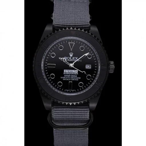 Rolex Submariner 621996 Replica 39mm Black Dial